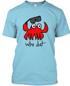 crab with sunglasses T-shirt RE23