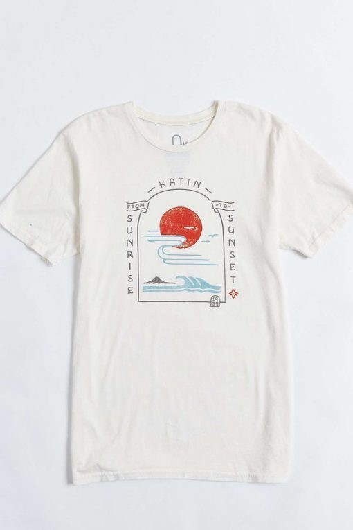 sunrise to sunset graphic T-Shirt RE23