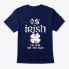 0% Irish Vintage St. Patrick's Day Tee T-Shirt IGS'