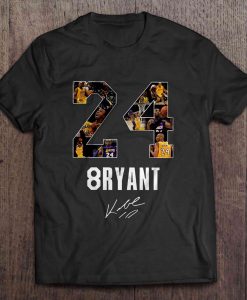 24 8 Kobe Bryant T-shirt RE23
