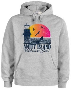 Amity island welcomes you hoodie RE23