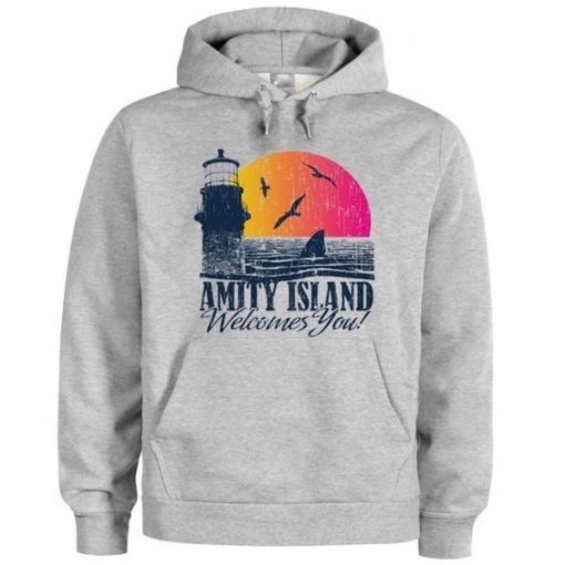 Amity island welcomes you hoodie RE23