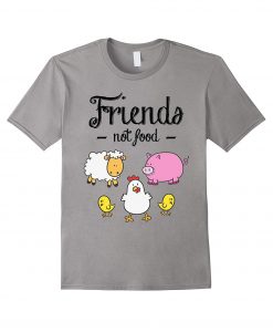 Animal Are Friends Not Food - Vegans Vegetarians T shirt IGS