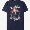 Avengers Endgame Black Widow Burst T-Shirt RE23