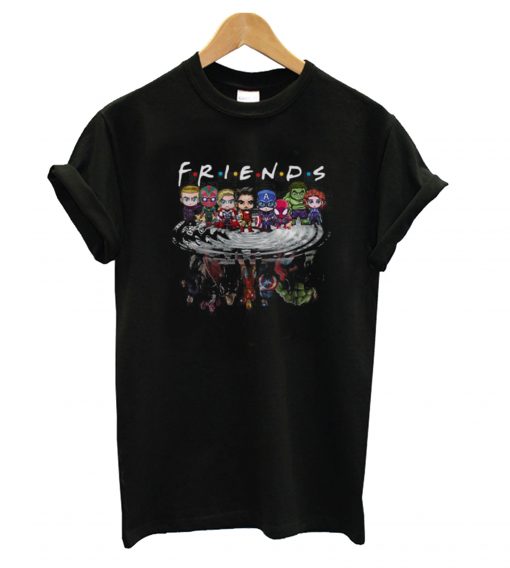 Awesome Friends Avengers Chibi Characters T shirt IGS