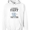 Baby Elephant I Didnt Fart Hoodie RE23