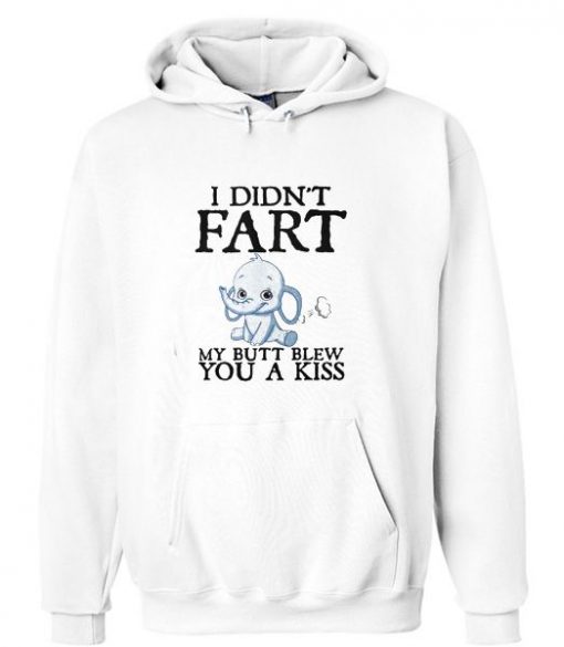 Baby Elephant I Didnt Fart Hoodie RE23