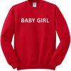 Baby Girl Font Sweatshirt IGS