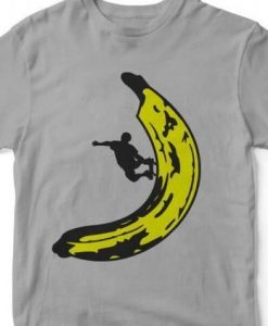 Banana Skateboard t shirt RE23