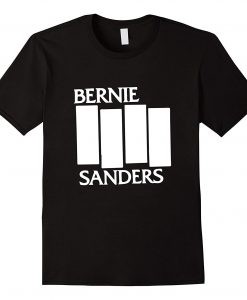 Bernie Sanders Black Flag T-shirt RE23