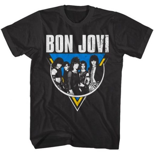 Bonjovi Rock Band Tshirt RE23