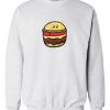 Burger Grey white Sweatshirt RE23