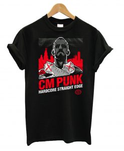 CM PUNK Black T shirt IGS