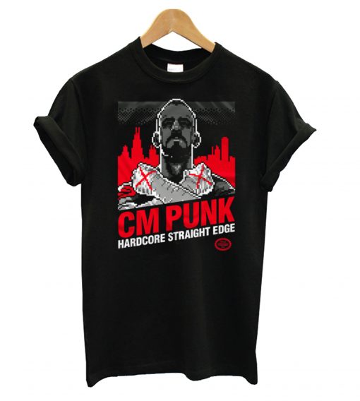 CM PUNK Black T shirt IGS