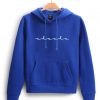 Chacha The Wave Blue Hoodie IGS