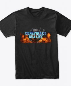Conspiracy Realist Flaming Jersey T-Shirt IGS