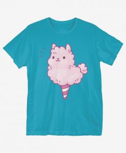 Cotton Candy Alpaca T-Shirt RE23