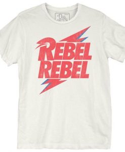 David Bowie Rebel Bolt Vintage T-shirt RE23