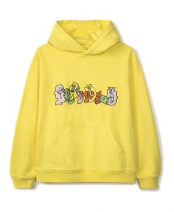 Embroidered Graffiti Hoodie RE23