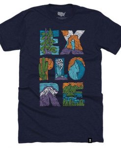 Explore National Parks T Shirt RE23