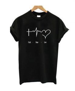 Faith Hope Love T-Shirt RE23