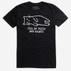 Full Of Pizza And Doubts Cat T-Shirt RE23