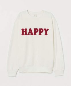 Happy Sweatshirt RE23