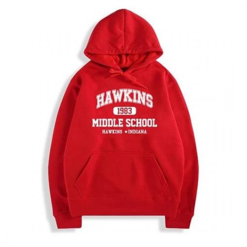 Hawkins Middle School 1983 Hoodie RE23