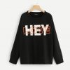 Hey Love Sweatshirt RE23