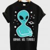 Humans Are Terrible black T-shirt IGS