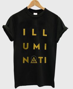 Illuminati font tshirt IGS