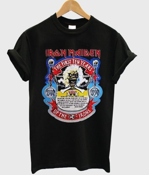 Iron Maiden The First Ten Years T-shirt IGS