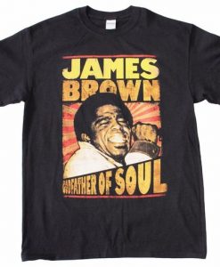 James Brown Godfather of Soul T-Shirt RE23