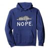 Lazy Day Procrastinate Grumpy Tired Cute Funny Cat Hoodie RE23