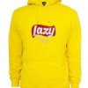 Lazy yellow Hoodie RE23