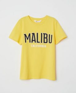 Malibu California Printed T-shirt