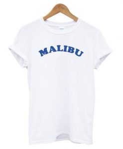 Malibu Text Print T-shirt RE23