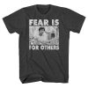 Men's Bruce Lee Fear is for Others T-Shirt RE23