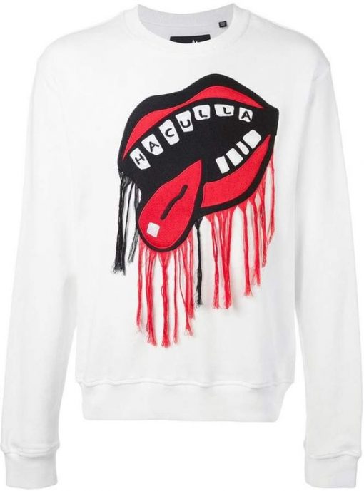 NYC Drama Mouth sweatshirt RE23