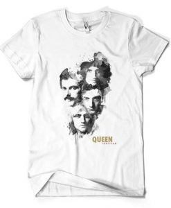 New Queen Face Print T-Shirt RE23