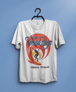 New The Beach Boys Tour 1983 T-shirt RE23