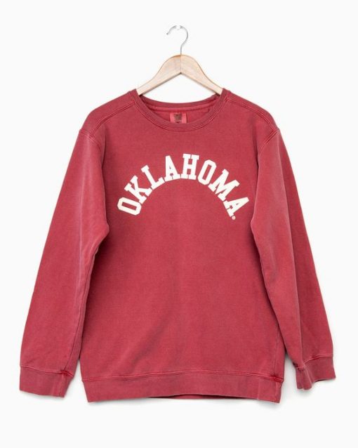 Oklahoma printed Sweatshirt RE23