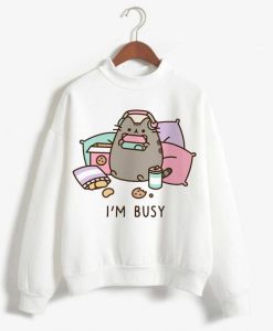 Pusheen Kawaii Cat Funny Sweatshirt RE23