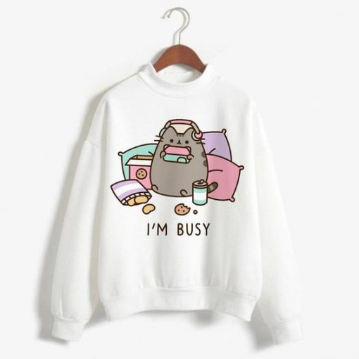 Pusheen Kawaii Cat Funny Sweatshirt RE23