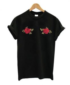 Rose Boobs T-Shirt RE23