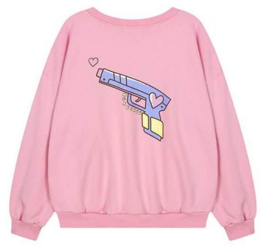 Snap Love Sweatshirt RE23