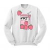 Strawberry Juice Sweatshirt RE23