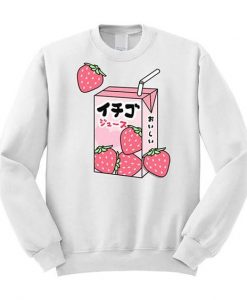 Strawberry Juice Sweatshirt RE23