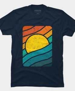 Sunset By The Sea T-Shirt RE23