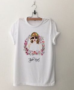 Taylor Swift Flower T-shirt RE23